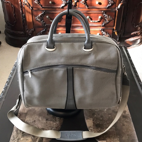 Tumi Grey Laptop / Travel / Luggage Bag